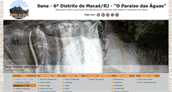 Desktop Screenshot of portaldosana.com.br